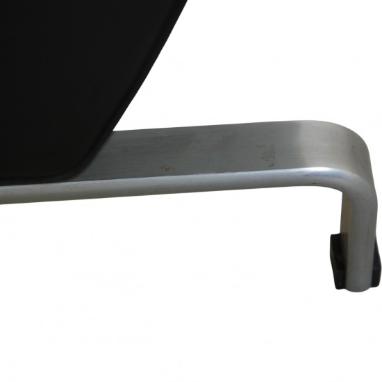 Poul Kjærholm PK31 stol i sort læder 1970'erne