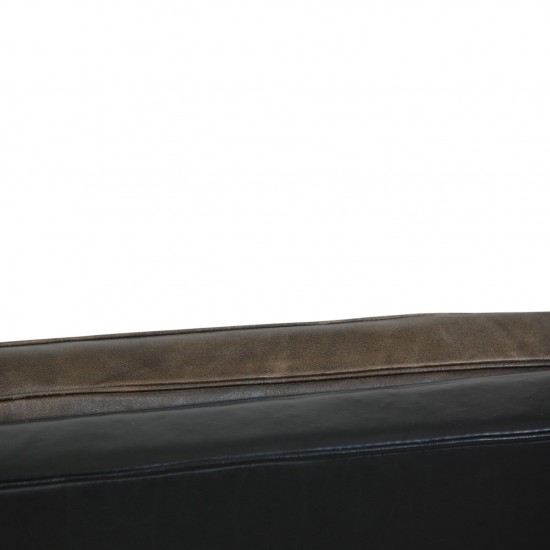 Poul Kjærholm PK31 stol i sort læder 1970'erne