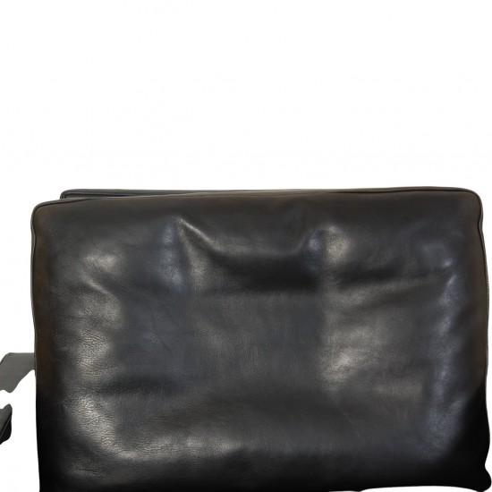 Poul Kjærholm PK31 stol i sort læder 1970'erne