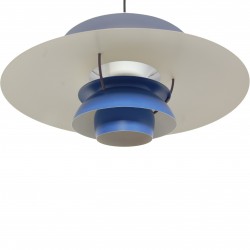 Poul Henningsen blå PH5 pendel 1990'erne