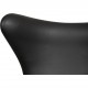 Arne Jacobsen Vintage Ægget stol i sort læder