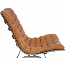 Arne Norell Ariaen lounge chair in cognac leather