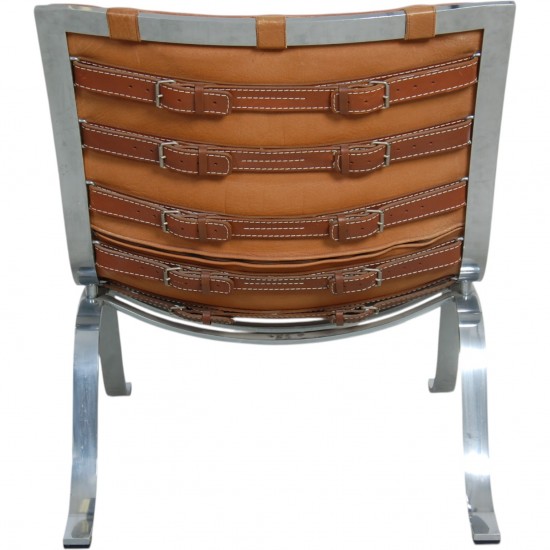 Arne Norell Ariaen lounge chair in cognac leather