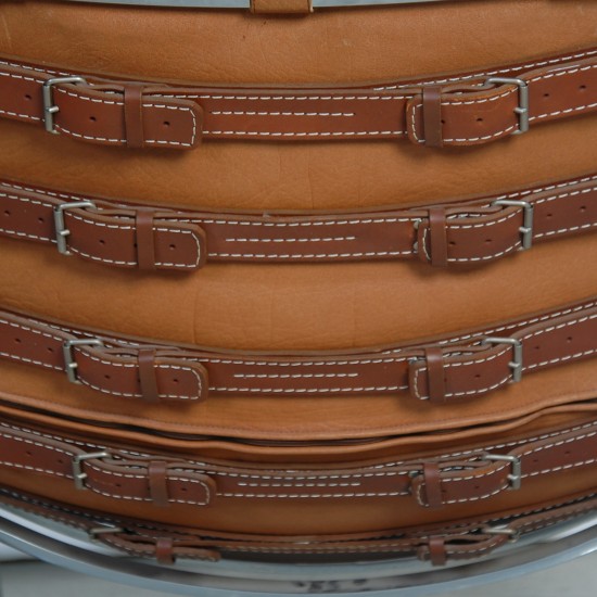 Arne Norell Ariaen lounge chair in cognac leather