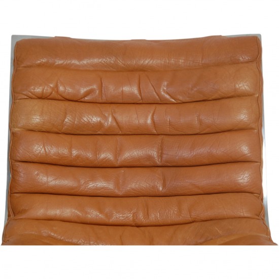 Arne Norell Ariaen lounge chair in cognac leather