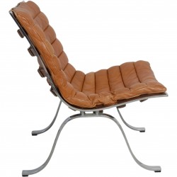 Arne Norell Ariaen lounge chair in cognac leather
