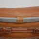 Arne Norell Ari chair with stool in cognac leather