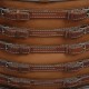 Arne Norell Ari chair with stool in cognac leather