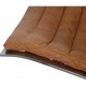 Arne Norell Ari chair with stool in cognac leather