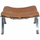 Arne Norell Ari chair with stool in cognac leather