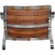 Arne Norell Ari chair with stool in cognac leather