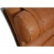 Arne Norell Ari chair with stool in cognac leather