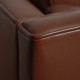 Børge Mogensen 2-personers 2212 sofa i brun læder