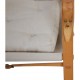 Kaare Klint Safari chair in canvas fabric
