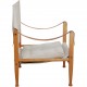 Kaare Klint Safari chair in canvas fabric