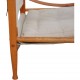 Kaare Klint Safari chair in canvas fabric