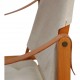 Kaare Klint Safari chair in canvas fabric