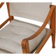 Kaare Klint Safari chair in canvas fabric