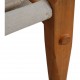 Kaare Klint Safari stool in canvas fabric