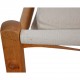Kaare Klint Safari stool in canvas fabric