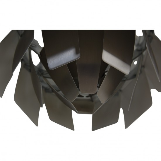 Poul Henningsen stål Kogle lampe 48 Cm