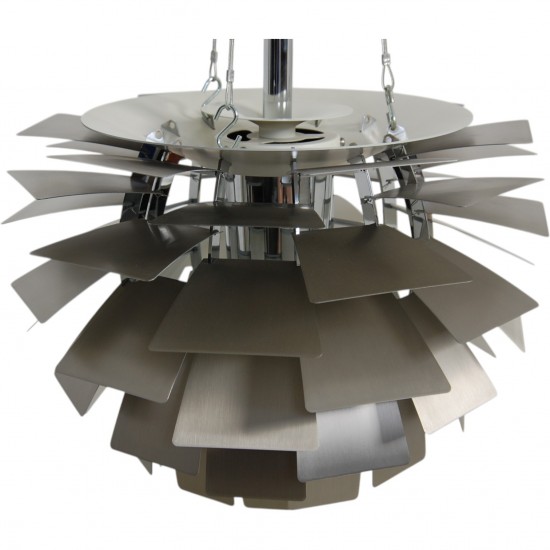 Poul Henningsen stål Kogle lampe 48 Cm