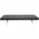 Poul Kjærholm PK80 daybed in black Aura leather