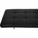 Poul Kjærholm PK80 daybed in black Aura leather