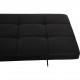 Poul Kjærholm PK80 daybed in black Aura leather