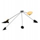Serge Mouille Five arms Spider lamp