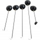 Serge Mouille Five arms Spider lamp