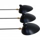 Serge Mouille Five arms Spider lamp