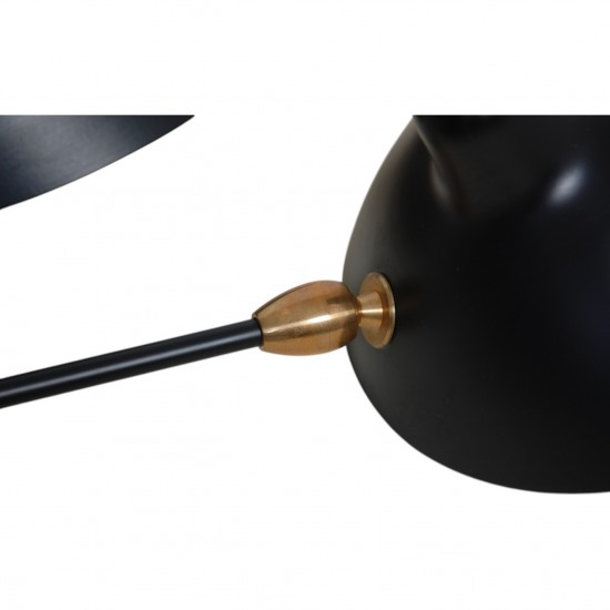 Serge Mouille Five arms Spider lamp