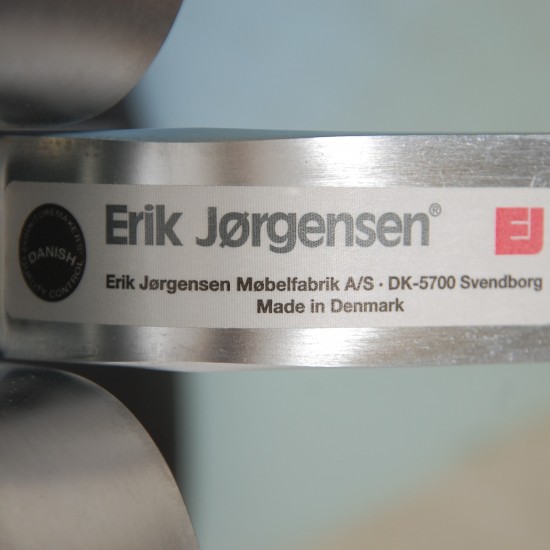 Erik Jørgensen Corona stol i sort læder