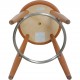 Hans Wegner CH58 barstool in cognac leather