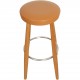 Hans Wegner CH58 barstool in cognac leather