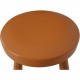 Hans Wegner CH58 barstool in cognac leather