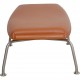 Hans Wegner OX chair med skammel i cognac læder