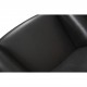 Hans Wegner OX chair in black leather