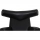 Hans Wegner OX chair in black leather