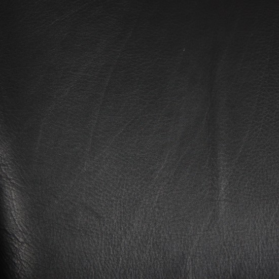 Hans Wegner OX chair in black leather