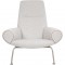 Hans Wegner Queen chair betrukket med Hallingdal stof