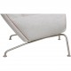 Hans Wegner Queen Chair upholstered in Hallingdal fabric