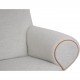 Hans Wegner Queen Chair upholstered in Hallingdal fabric