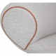 Hans Wegner Queen Chair upholstered in Hallingdal fabric