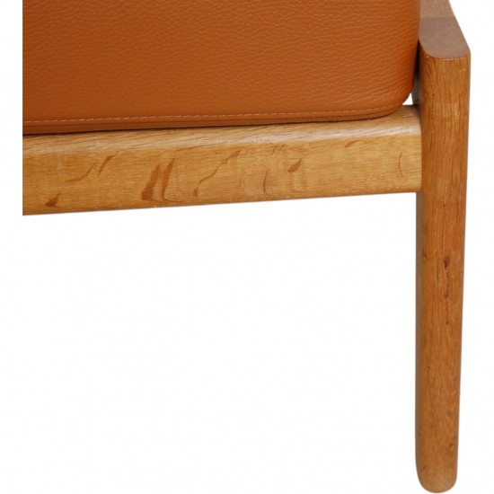 Hans Wegner GE290 skammel af eg