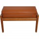 Hans Wegner GE290 skammel af eg