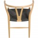 Sæt med 6 Hans Wegner Y-stole CH24 i ask