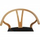 Sæt med 6 Hans Wegner Y-stole CH24 i ask