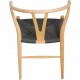 Sæt med 6 Hans Wegner Y-stole CH24 i ask